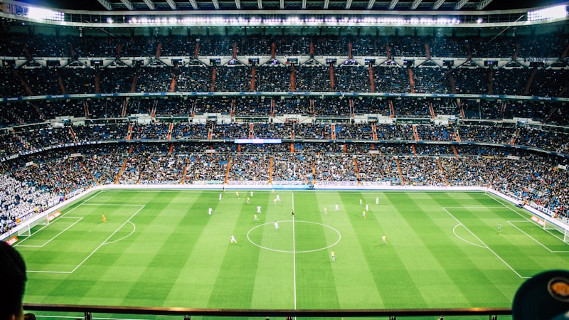 西甲联赛巴塞罗那对阵皇家马德里的国家德比直播画面